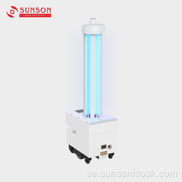 UV-lampa Anti-bakterier Anti-virus antimikrobiell robot